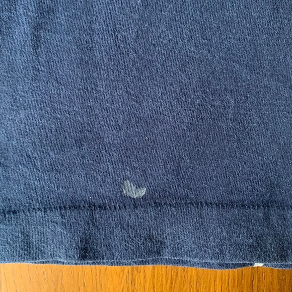 KAWS X UNIQLO Snoopy T-Shirt Boys 5-6 Peanuts Tee Top Dark Blue Boy HTF Rare - Picture 5 of 7